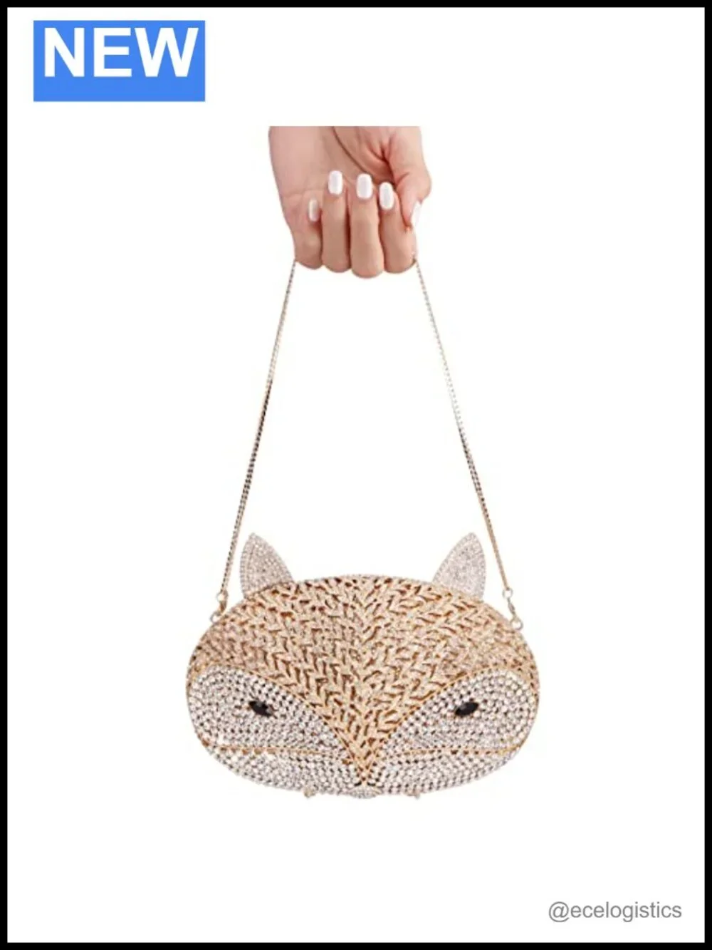 Rhinestone Clutch Purse Evening Handbag Money Bag Prom Party Wedding